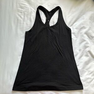 Lululemon Black Racer Back Tank Top